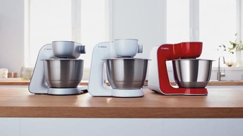 BOSCH MUM58200 Series 4 - 1000 W Pastry Processor, White, Silver - Image 4