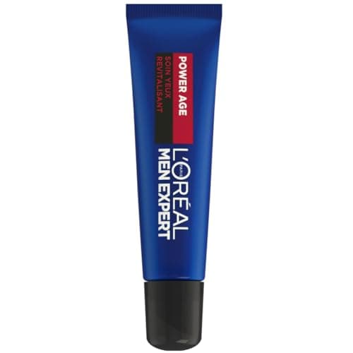 L'Oréal Men Expert - Soin Yeux Revitalisant pour Homme - Anti-Âge & Anti-Cernes - À l'Acide Hyaluronique - Usage Quotidien - Power Age - 15 ml - Image 3
