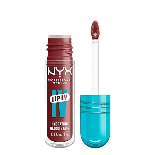 NYX Professional Makeup - Moisturising Wet Look Gloss - Lasts up to 12h - Highly Pigmented - Gloss Finish - Lip IV Gloss - Shade : Drippin' In Rose - Image 2
