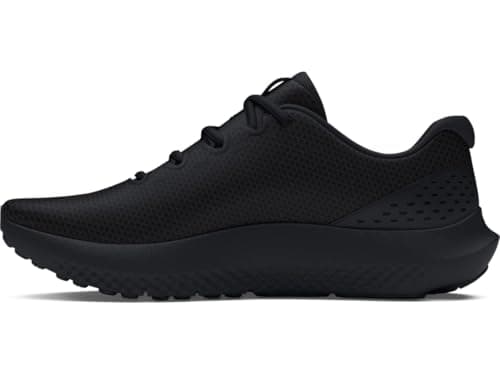 Under Armour UA Charged Surge 4 Chaussures de sport pour hommes, baskets légères et respirantes, couleur noir/gris anthracite/blanc - Image 2