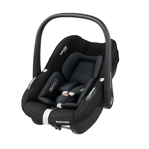 Maxi-Cosi Pebble S i-Size, Baby Car Seat, 0-15 Months, 0-13 kg, 40-83 cm, Isofix Lightweight Car Seat, Click & Go Installation, G-CELL Side Shock Protection, Reducer Cushion, Tonal Black - Image 2