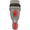 vhbw Combination Brush 2 in 1 Furniture Brush Crevice Brush Compatible with Dyson V7, V11 Advanced, V8, V12 Detect Slim Absolute Vacuum Cleaner - 3" - Image 3