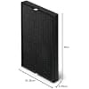 Rowenta 2 in 1 Activated Carbon Filter & Allergy+ for Rowenta Pure Air Essential Air Purifier Official Accessory XD6220F0 Black - Image 8
