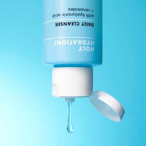 e.l.f. SKIN Holy Hydration! Daily Cleanser Mini nettoyant pour le visage pour laver le maquillage, l'excès d'huile et les impuretés, végétalien et sans cruauté envers les animaux, 30 ml - Image 6