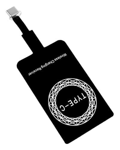 Ultra Fast Wireless Charging Receiver and Adapter 1300mA Type C Qi Wireless Charging Receiver USB Type C Adapter for Google Pixel Samsung Galaxy S21 A52s A72 A32 A12 A51 A50 Android USB C - Image 2