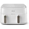 Philips Airfryer Series 3000 – Air Fryer Double Basket, 9L, RapidAir Technology, Up to 90% Less Fat, Energy Saving, HomeID Application, White (NA353/10) - Image 2