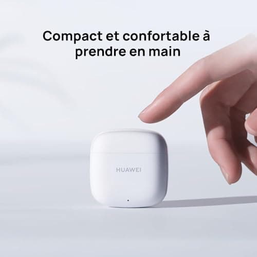 HUAWEI FreeBuds SE 2 Wireless Bluetooth Earbuds, Up to 40 Hours of Battery Life, Compact and Comfortable to Grip, IP54, Fast Charging, with iOS, Android and Windows, White - Image 5