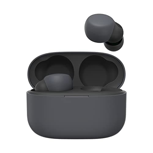 Sony WF-LS900 Wireless Bluetooth Earbuds Noise Cancelling Headphones - Multipoint Bluetooth Connection - Ultra Compact and Lightweight - Up to 20 Hours of Battery Life with Charging Box - Black - Image 3