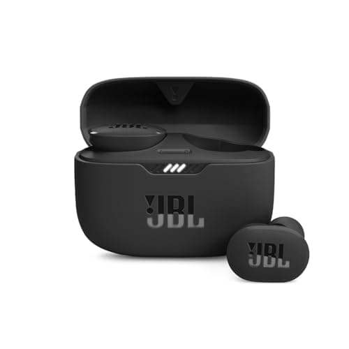 JBL TWS Tune 130NC – Écouteurs intra-auriculaires sans fil, Bluetooth, Son Pure Bass JBL, étanche et avec réduction du bruit, jusqu'à 40 heures d'autonomie, en noir - Image 3