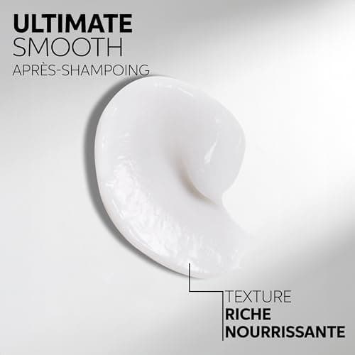 Wella Professionals Ultimate Smooth après-shampoing, soin capillaire nourrissant avec du squalane et oméga-9 pour cheveux secs, ternes et frisés (200ml) - Image 5