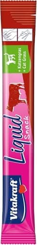 Vitakraft Liquid Snack, Liquid Cat Treat, Beef and Catnip, Individual Pouches, for Healthy Gut Flora (1 Pack of 6 x 15g) - Image 4