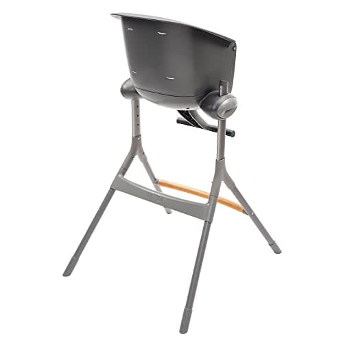 BÉABA, Up&Down High Chair, Made in France, Ergonomic, Evolutive Removable Dining Table, Adjustable 6 Heights, Comfortable, Design, Robust Materials, Dark Grey - Image 4