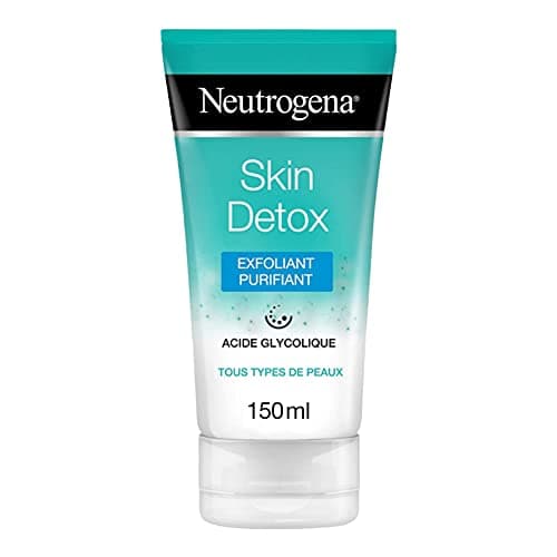 Neutrogena – Exfoliant Purifiant Skin Detox (tube de 150 ml) – Gel nettoyant pour tous types de peaux à l'acide glycolique – Soin visage anti-toxines et traces de pollution pour un teint éclatant - Image 2