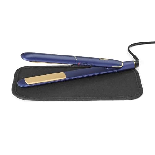 BaByliss Lisseur Cheveux Midnight Luxe - Plaques flottantes en Titane-Céramique, Chauffe rapide en 30 Secondes, 3 réglages de température jusqu'à 235°C, Utilisation universelle, 2516PE - Image 7