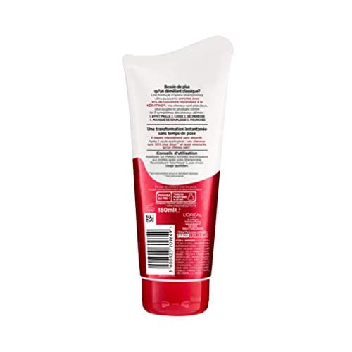L'ORÉAL PARIS - Intensive Conditioner - Damaged Hair - Intense Repair Care - Enriched with Keratin - Elsève Total Repair 5 - 180 ml - Image 3