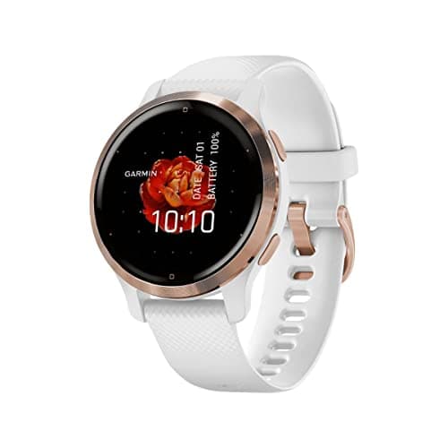 Garmin Venu 2S – schlanke GPS-Fitness-Smartwatch mit ultrascharfem 1.1 inch AMOLED-Touchdisplay, Gesundheitsfunktionen, über 25 vorinstallierten Sport-Apps, Music Pay - Image 2