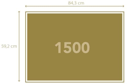 Clementoni - Puzzle for Adults 1500 Pieces, HQC Steps to The Harbor - Compact Box, Made in Italy, 31729 - Image 8