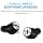 Comply TrueGrip Pro Memory Foam Tips for Sennheiser True Wireless Earbuds | Made from Comfortable Memory Foam for a Secure Fit | 3 x Pairs - Image 4