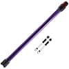 Telescopic Tube for Dyson, Hard Extension Tube Compatible with Dyson V7 V8 V10 V11 V15, Quick Connect Suction Tube for Dyson Vacuum Cleaner with Two 2 in 1 Brushes, Purple - Image 2