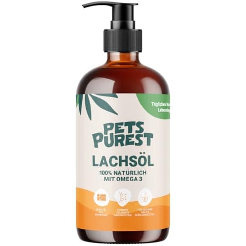 Pets Purest Salmon Oil for Dogs and Cats 1000ml - Pure Norwegian Salmon Oil with Omega 3-6-9 and Vitamin E - Supports Skin, Coat, Joints and Immune System - Image 3