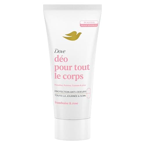 Dove - Deodorant for the whole body - Cream- Raspberry & Rose - Anti Odors and White Traces 72h - Designed for Sensitive Skin - 75 ml - Image 4