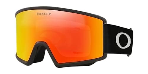 Oakley Target Line Lunettes de ski pour homme Matte Black/Fire Iridium Taille unique - Image 2