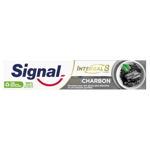 Signal Integral 8 Toothpaste Nature Elements Charcoal 75 ml - Image 3