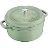 Staub 28 cm Sage Round Casserole Dish - Image 2
