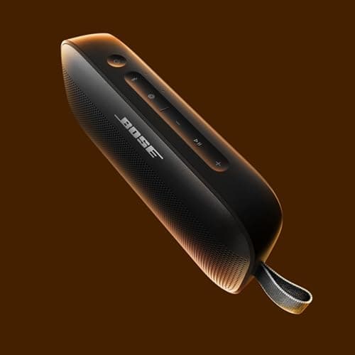 Bose SoundLink Flex (2e génération) Enceinte Bluetooth, Enceinte d’extérieur ultra-portable avec son haute fidélité, 12 heures d’autonomie, Enceinte résistante étanche à l’eau et à la poussière, Noir - Image 3