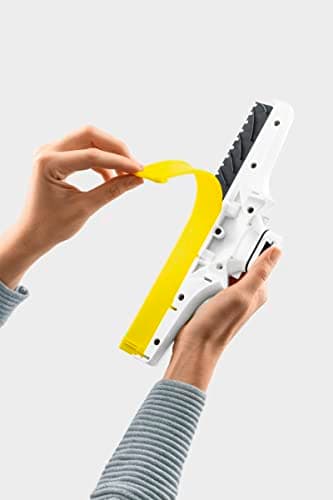 Kärcher Nettoyeur de Vitres Sans Fil WV 7 Signature Line, Autonomie : 100 min, Affichage LED, 2 Buses d'Aspiration, Pulvérisateur Avec 2 Bonnettes Microfibres, Grattoir, 20 ml de Concentré Nettoyant - Image 5