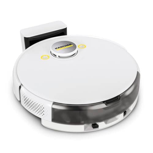 Kärcher Aspirateur Robot et Laveur RCV 5, Commande par Appli, Navigation Laser LiDAR, Cartographie, Détection de Pièces & Obstacles, 5000 Pa, Autonomie : 120 MN, pour Sols Durs et Tapis - Image 2
