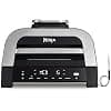 Ninja MAX 6-in-1 Indoor Grill & Deep Fryer Oil-Free 6 Modes Cooks Up to 6 Burgers, 3.8L Capacity, Low Smoke, Digital Meat Thermometer Included, Grey/Silver, DG551EU - Image 2