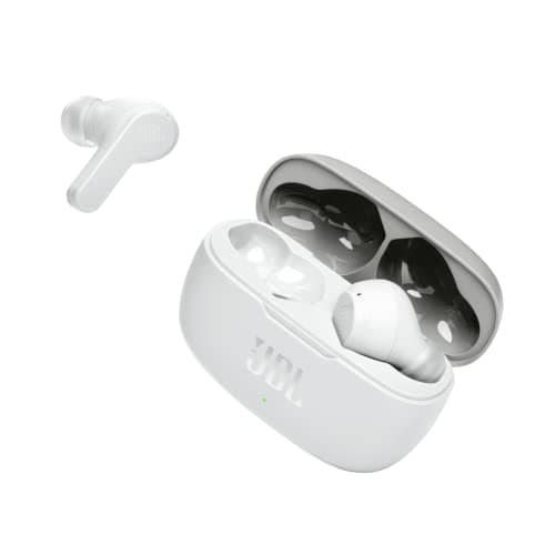 JBL Wave 200TWS True Wireless In-Ear Headphones with Bluetooth Technology and Voice Assistant - Up to 25 Hours Battery Life - Includes Charging Case - White - Image 4