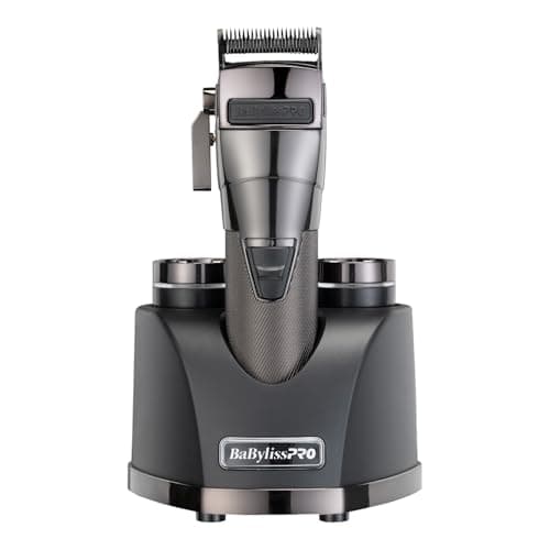Babyliss Pro Snap FX Tondeuse à cheveux, Tondeuse à cheveux professionnelle, Double batterie, Lames DLC, Sans fil pour salon, barbier et usage domestique - Image 3