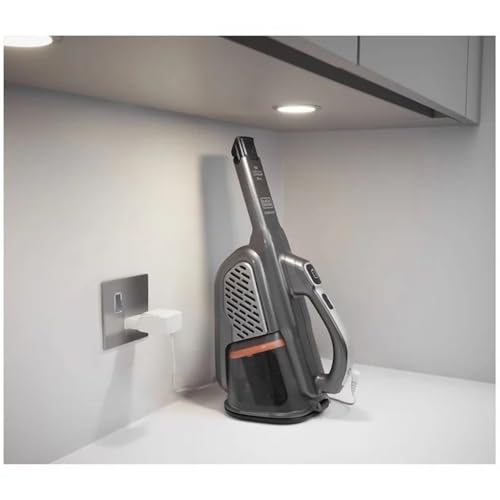 BLACK+DECKER dustbuster 18V 2.0Ah Aspirateur à Main sans Fil avec Panneau LED Smart Tech, BHHV520JF-QW - Image 6
