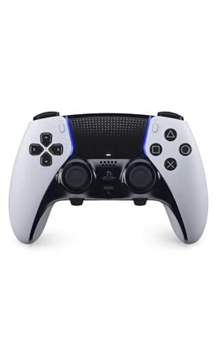Sony, Manette DualSense Edge Officielle pour PS5 et PC, Sans Fil, Commandes Ultra-Personnalisables + Profils Interchangeables + Confort Amélioré, Boîte de Transport Incluse, Couleur : Blanche et Noire - Image 2