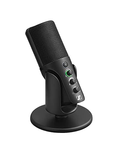 Sennheiser Profile Micro USB with Stand - Plug-and-Play Design, Perfect for Podcasts or Streaming, Cardioid Condenser Capsule, 1.2m USB-C Cable - Black (700065) - Image 4