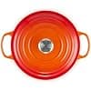 Le Creuset Signature 21195260902430 Enamelled Cast Iron Casserole Dish 26 cm 6.3L Volcanic - Image 3