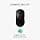 kwmobile Mouse Pad Compatible with Logitech G Pro Wireless Gaming - Self-adhesive Replacement Soft Rubber Mouse Foot - Black - Image 3