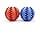 Lot de 2 Balle Interactive pour Chien et Chat, Jouet Dentaire en Caoutchouc Naturel avec Distributeur de Friandises, Nettoyage des Dents pour Chiot et Chaton, - Image 3