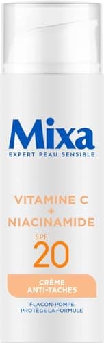 Mixa - Anti-Spot Cream SPF 20 with Vitamin C and Niacinamide - Dull and uneven skin tones - Uniforming brightening - Light and refreshing texture - Antioxidant pump bottle - 50 ml - Image 3