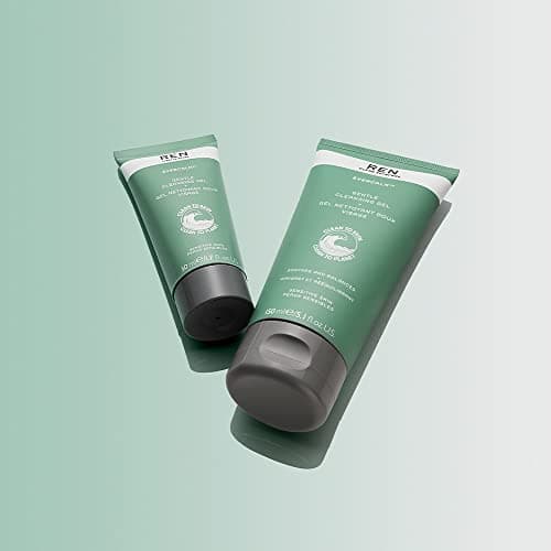 REN Evercalm Gentle Cleansing Gel - Soothes, Moisturizes and Cleanses Sensitive Skin, Strengthens Skin Barrier, 50ml - Image 5