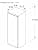 Bosch KIR81NSE0, Série 2, Réfrégirateur 1 porte, Encastrable, 177,2 x 54,1 cm, 310 L - Image 6