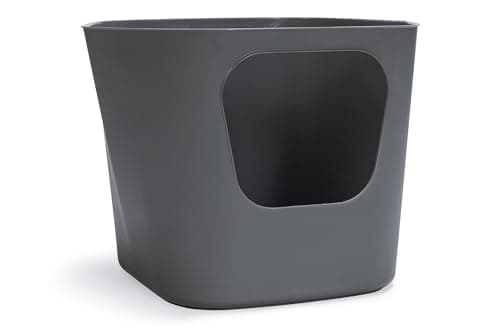 Karlie 522869 Lotus Eco Litter Tray, L 54.4 x W 43.9 x H 40.5 cm, Grey - Image 8