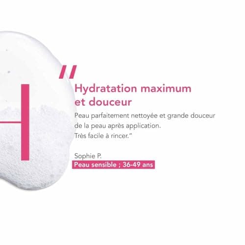 BIODERMA Créaline gel moussant - Nettoyant micellaire sans savon - Démaquille visage et yeux en douceur - Peaux sensibles - Flacon pompe 500 ml - Image 8