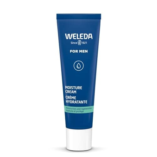 WELEDA - Crème Hydratante Homme - Huile De Jojoba & Extrait De Racine De Guimauve - Hydrate & Protège - Soin De Jour Ou De Nuit - Texture Légère - Tous Types De Peaux - Certifiée NATRUE* - Bio - 30 ml - Image 2