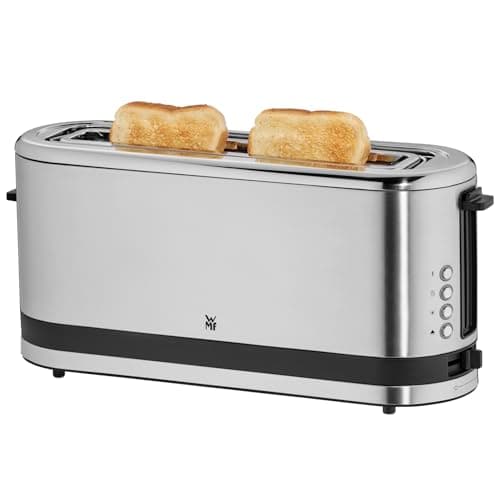 WMF KITCHENMINIS 0414120011 Bread Toast, 1 Extra Long Slot, 7 Burning Levels, 4 Functions, High Quality Cromargan Stainless Steel, 900 W, - Image 2