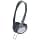 Panasonic RP-HT090 I Headphones (HP 30 mm, 5 m Cord with Volume Controller, 6.3 mm Jack Adapter, Lightweight, Ideal TV Headset) Grey – French Version Silver - Image 2