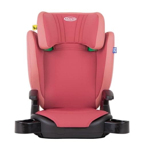 Graco Junior Maxi i-Size R129 Booster Seat with Cup Holder Pink - Image 6