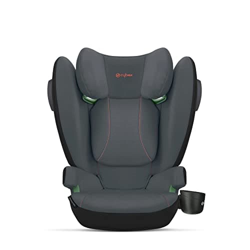 CYBEX Silver Solution B2 i-Fix Car Seat, Drinks Holder Included, for Cars with or without ISOFIX, 15 to 50 kg Approx. 3 to 12 Years, Steel Grey - Image 3